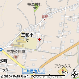 大分県日田市清水町960-10周辺の地図