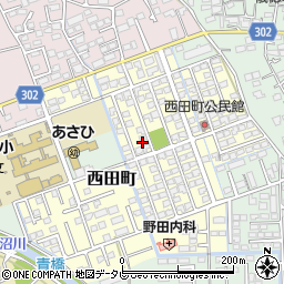 佐賀県鳥栖市西田町47周辺の地図
