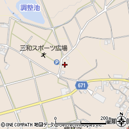大分県日田市清水町1427-8周辺の地図