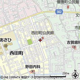 佐賀県鳥栖市西田町90周辺の地図