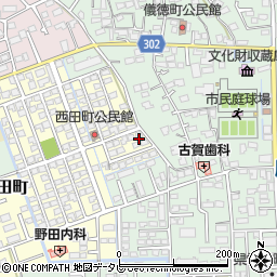 佐賀県鳥栖市西田町200周辺の地図