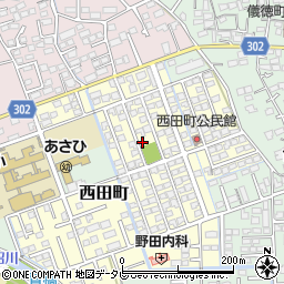 佐賀県鳥栖市西田町56周辺の地図