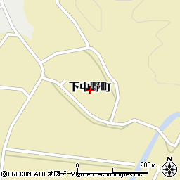 長崎県平戸市下中野町周辺の地図