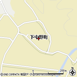 長崎県平戸市下中野町周辺の地図