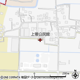 上菅公民館周辺の地図