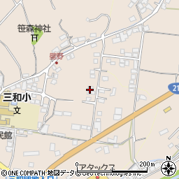 大分県日田市清水町1028-7周辺の地図