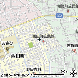 佐賀県鳥栖市西田町88周辺の地図