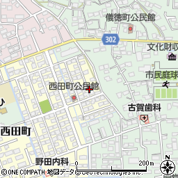 佐賀県鳥栖市西田町123周辺の地図