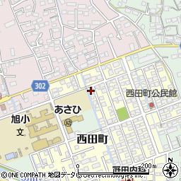 佐賀県鳥栖市西田町28周辺の地図