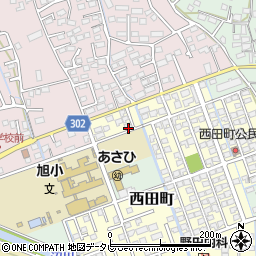 佐賀県鳥栖市西田町15周辺の地図