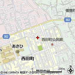 佐賀県鳥栖市西田町60周辺の地図