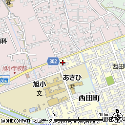 佐賀県鳥栖市西田町1周辺の地図