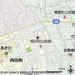 佐賀県鳥栖市西田町94周辺の地図