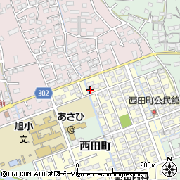 佐賀県鳥栖市西田町25周辺の地図