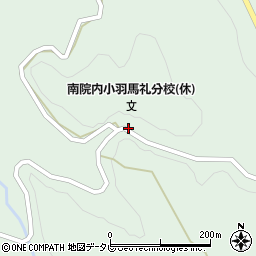 羽馬礼分校周辺の地図