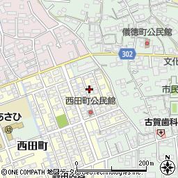 佐賀県鳥栖市西田町105周辺の地図