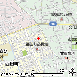 佐賀県鳥栖市西田町112周辺の地図