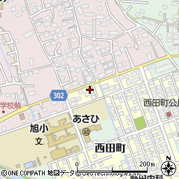 佐賀県鳥栖市西田町12周辺の地図