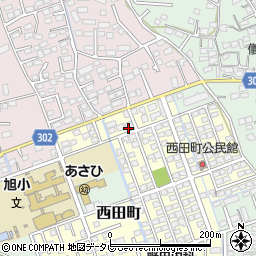 佐賀県鳥栖市西田町27周辺の地図