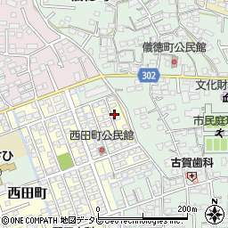 佐賀県鳥栖市西田町119周辺の地図