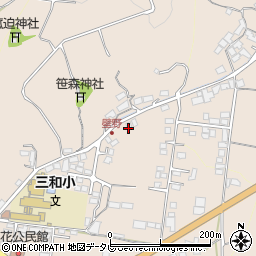大分県日田市清水町1041-6周辺の地図
