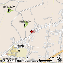 大分県日田市清水町1065周辺の地図