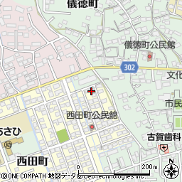 佐賀県鳥栖市西田町110周辺の地図