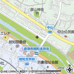 浦川橋周辺の地図