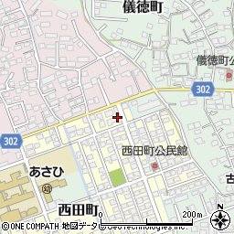 佐賀県鳥栖市西田町73周辺の地図