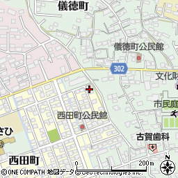 佐賀県鳥栖市西田町117周辺の地図