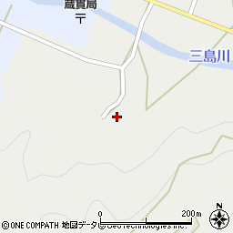 愛媛県西予市三瓶町蔵貫3489周辺の地図
