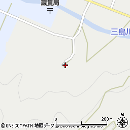 愛媛県西予市三瓶町蔵貫3490周辺の地図