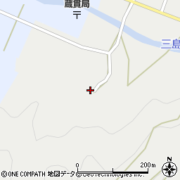 愛媛県西予市三瓶町蔵貫3661周辺の地図