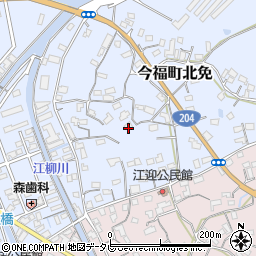 長崎県松浦市今福町北免2043周辺の地図