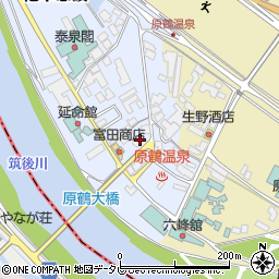 福岡県朝倉市杷木志波29周辺の地図