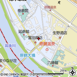 福岡県朝倉市杷木志波27周辺の地図