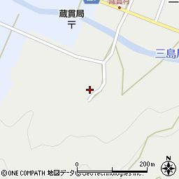 愛媛県西予市三瓶町蔵貫3663周辺の地図