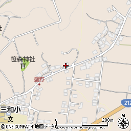 大分県日田市清水町1081-1周辺の地図