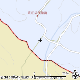 大分県宇佐市院内町和田96周辺の地図