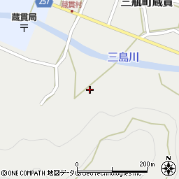 愛媛県西予市三瓶町蔵貫3413周辺の地図