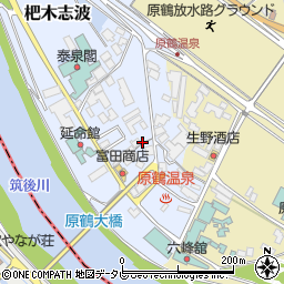福岡県朝倉市杷木志波42-8周辺の地図
