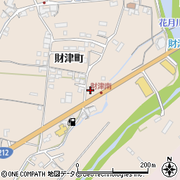 大分県日田市財津町2630周辺の地図