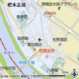 松本鮮魚店原鶴店周辺の地図