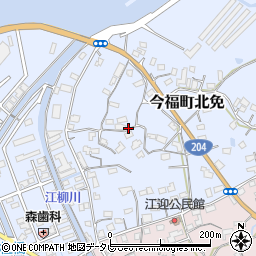長崎県松浦市今福町北免1992周辺の地図