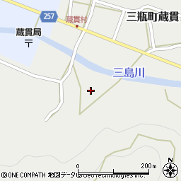 愛媛県西予市三瓶町蔵貫3398周辺の地図