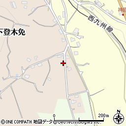 長崎県松浦市御厨町下登木免228周辺の地図