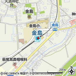 金島駅周辺の地図