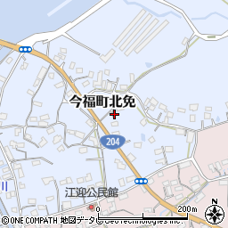 長崎県松浦市今福町北免1925周辺の地図