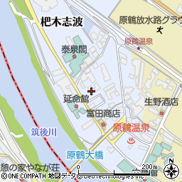 福岡県朝倉市杷木志波24-2周辺の地図