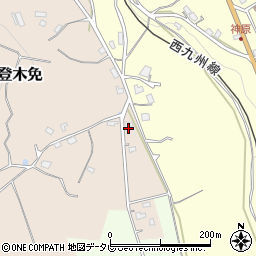 長崎県松浦市御厨町下登木免304周辺の地図